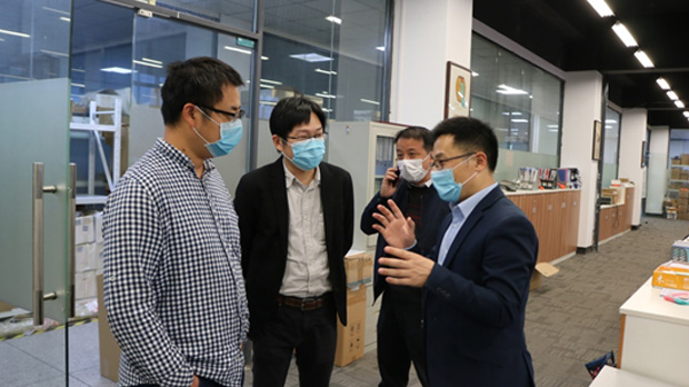 校企合作 福州大學(xué)電氣工程與自動(dòng)化學(xué)院王武副院長(zhǎng)一行來(lái)中電參觀考察